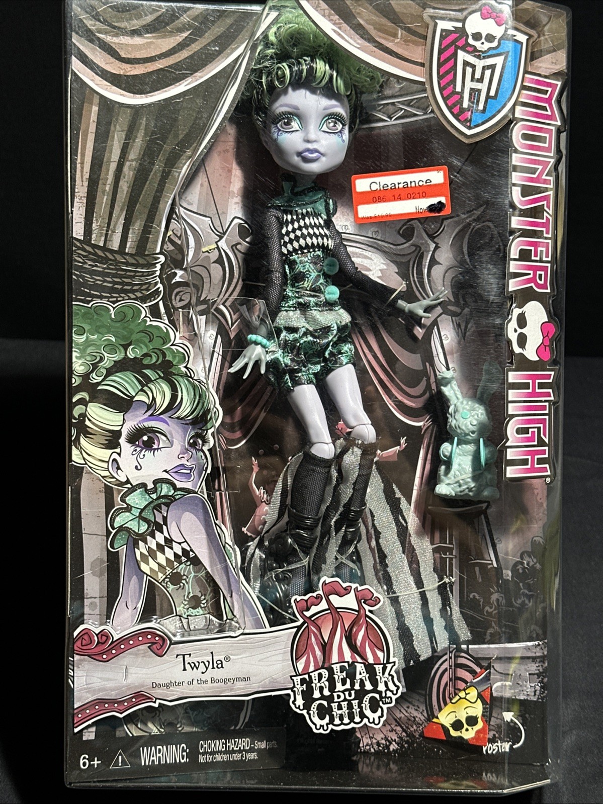 MONSTER HIGH FREAK DU CHIC TWYLA