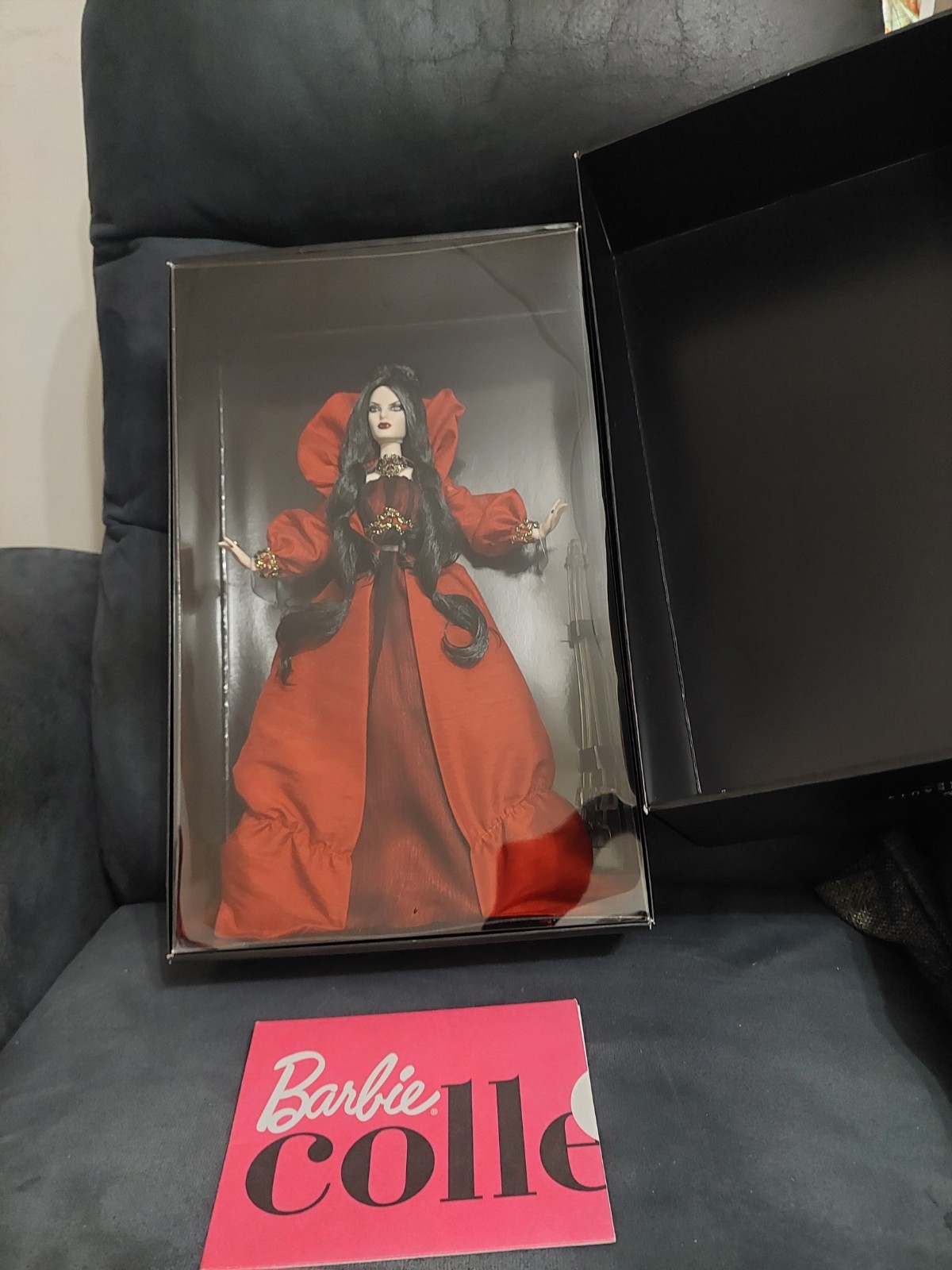 Barbie Collector Haunted Beauty Vampire Doll Gold Label X8280, Bill Greening