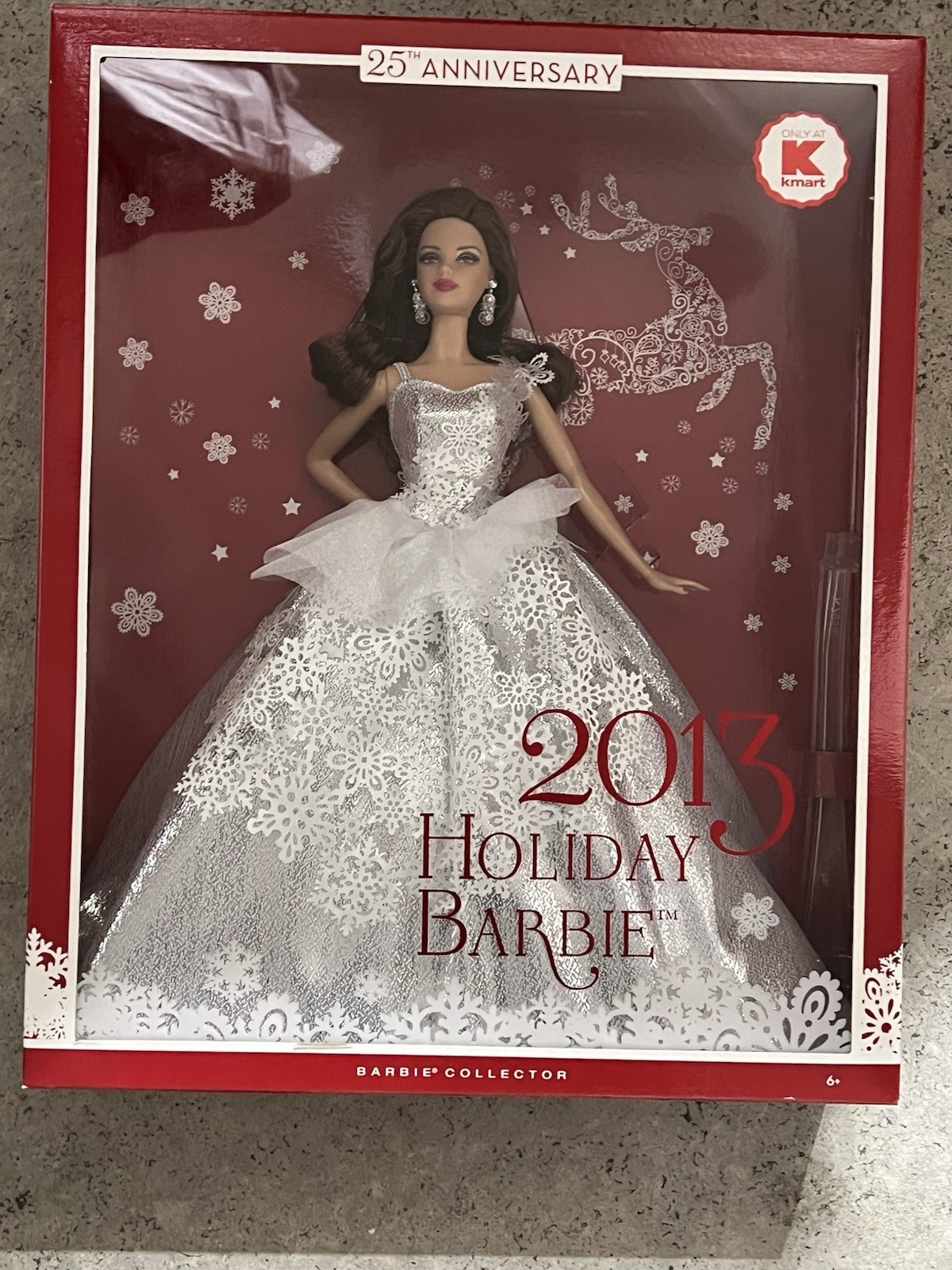 Barbie 2013 Holiday Barbie 25th Anniversary Collector Edition Doll *NRFB*