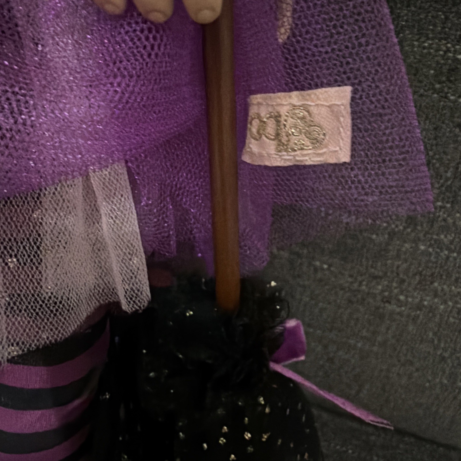 *OUR GENERATION 18″ ASTRID Doll Halloween Witch New No Box Purple Witch