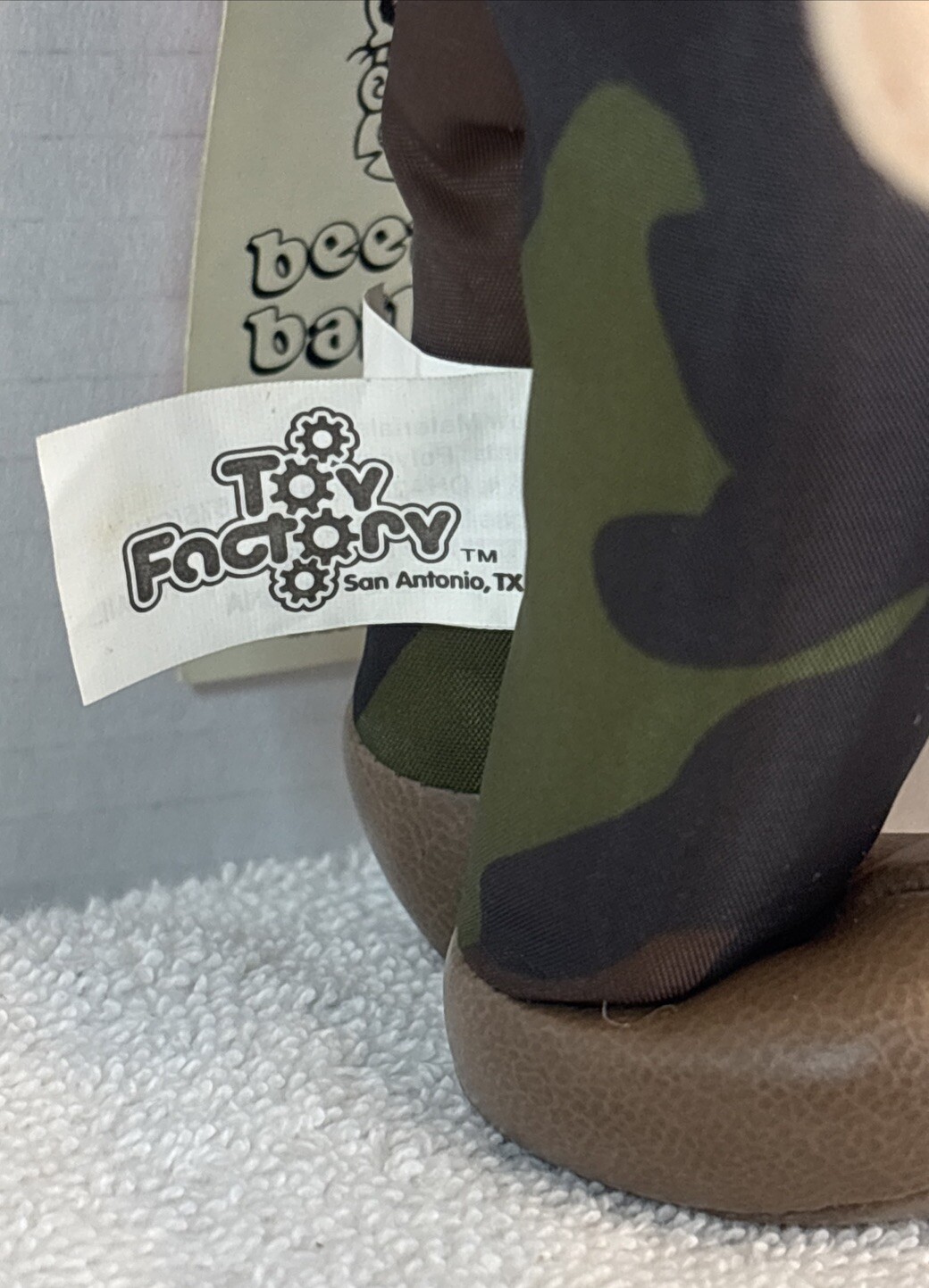 Vintage 2004 Beetle Bailey General Halftrack plush – New With Tags