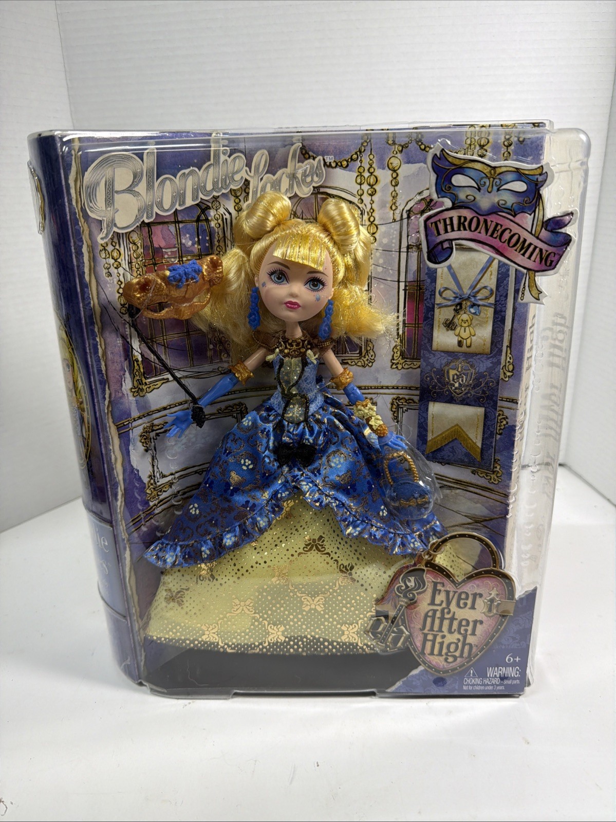 Ever After High ~ BLONDIE LOCKES (THRONECOMING) DOLL ~ MATTEL ~ Retired