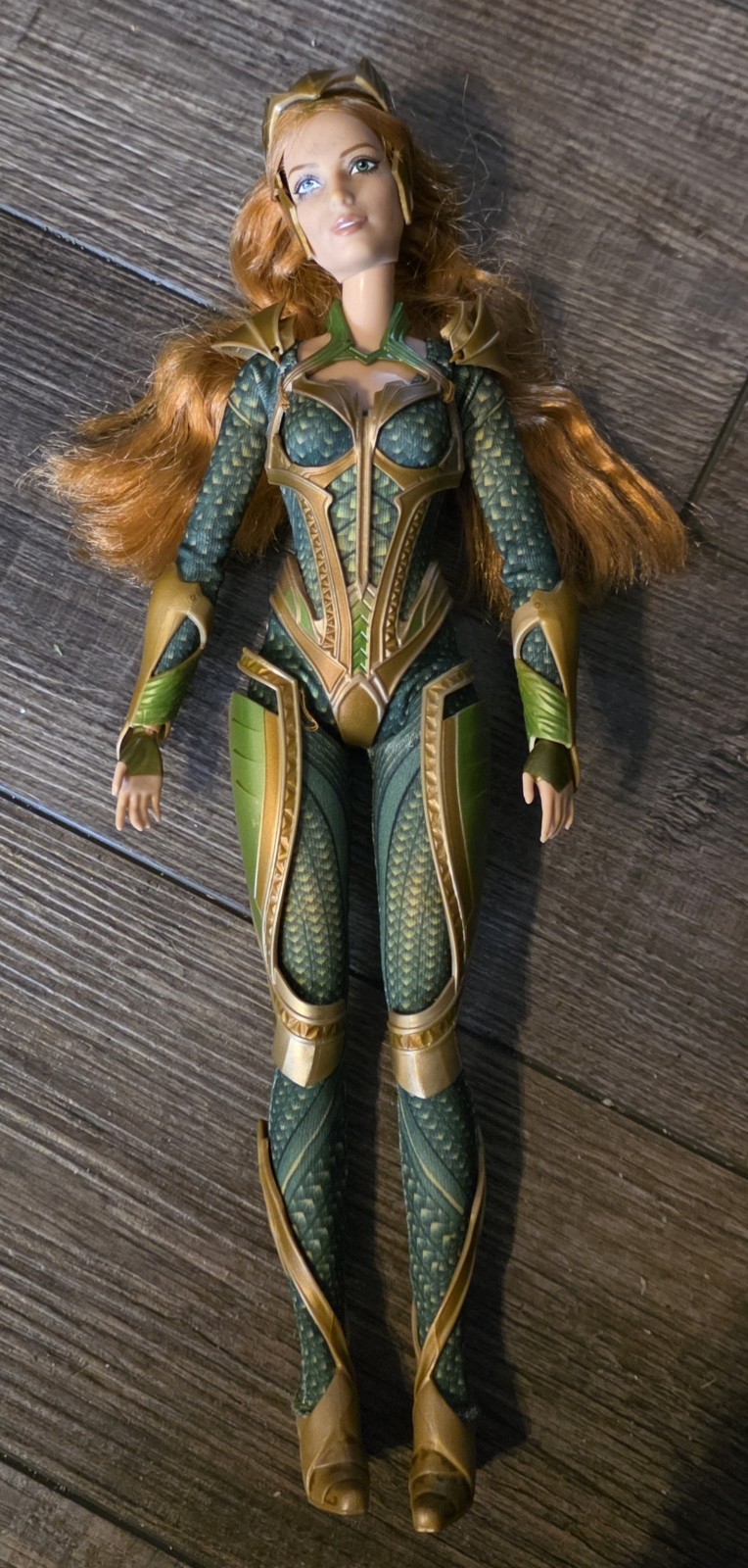 Hybrid DC Comics Mera Doll Body with Signature Looks Head.