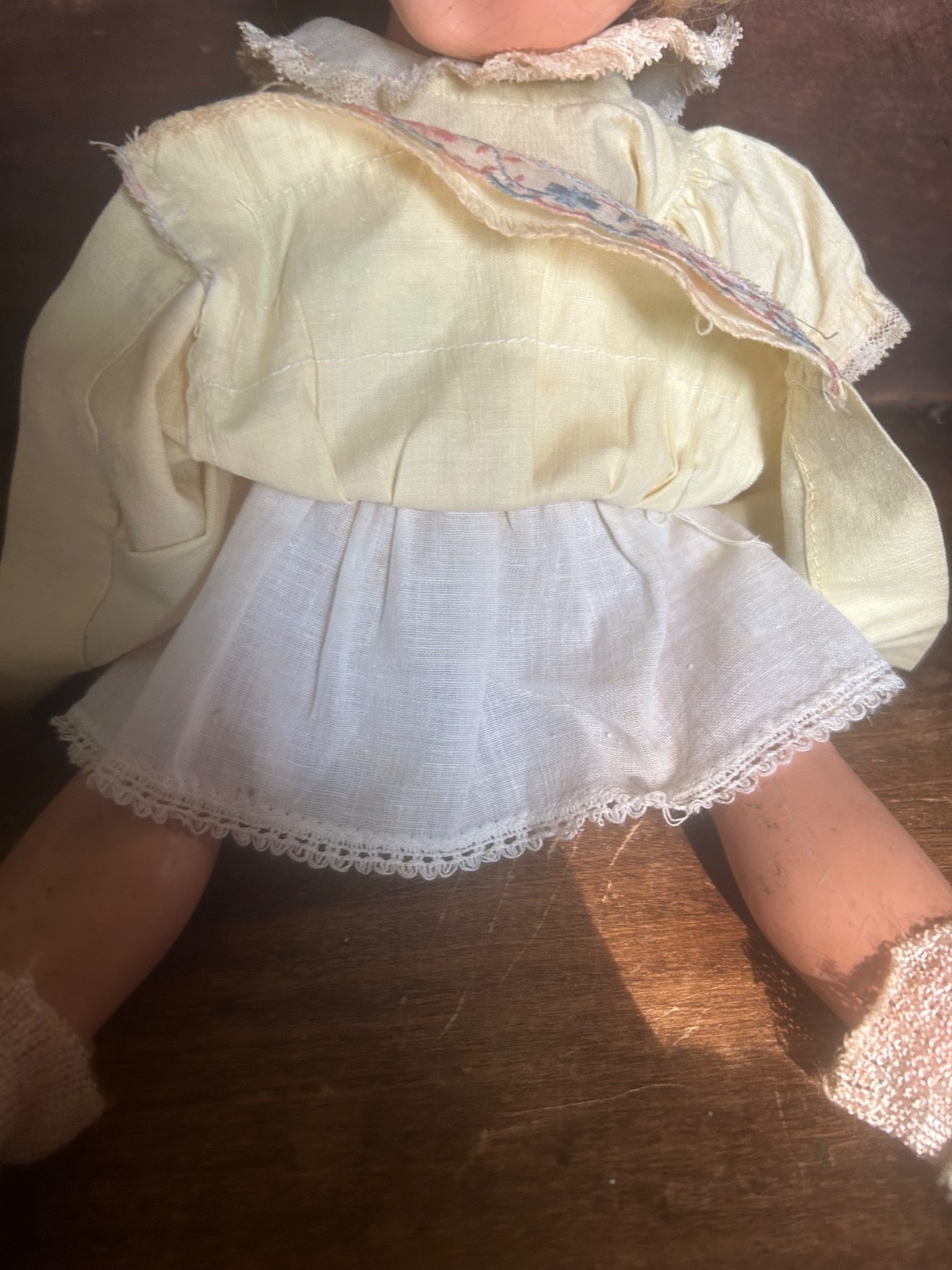 Effanbee Anne Shirley 20” Composition or Hard Plastic Doll 1940s or 1950s