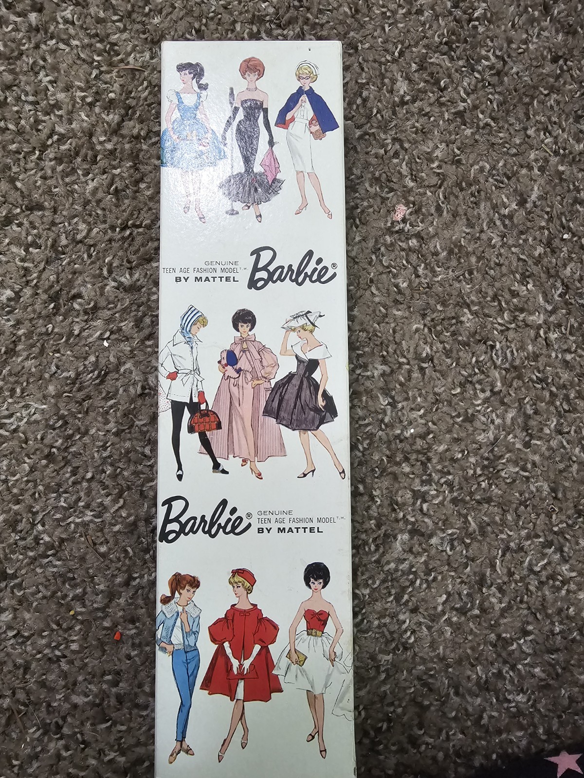 Mattel Barbie Vintage 11 in Fashion Doll 1960-1969 Original Opened Box
