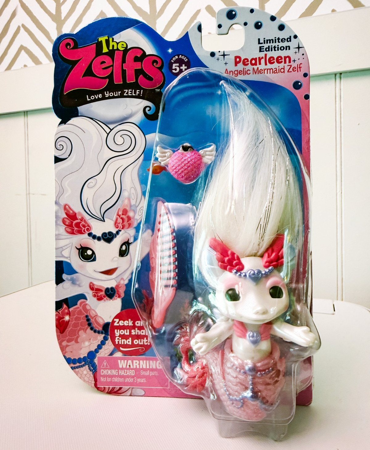 The Zelfs Series 5 Pearleen Angelic Mermaid Limited Edition Medium Doll NIB Seal