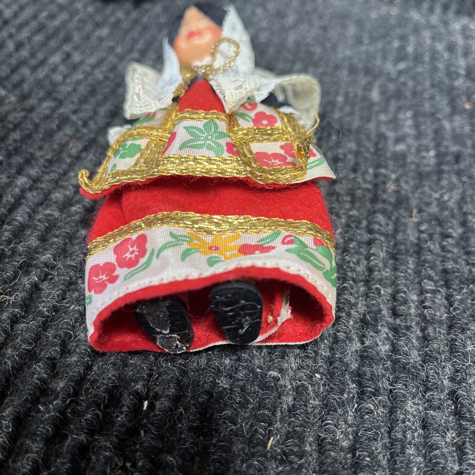 ?Vintage 6” Hallingdal Folk Dolls European Set Of 4 Dolls Used