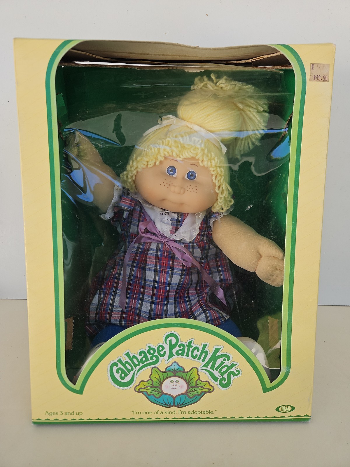Cabbage Patch Jesmar Kid HM #1 girl FRICKELS Jesmar Outfit Swing Dress PONY 84