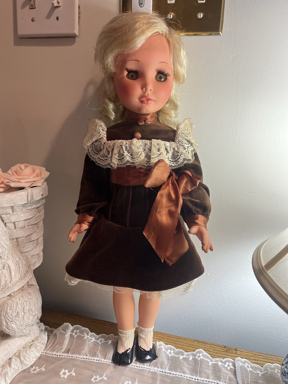 WOW! FURGA DOLL PAMELA ITALY 21″ ORIGINAL CLOTHES & BOX NEVER PLAYED WITH