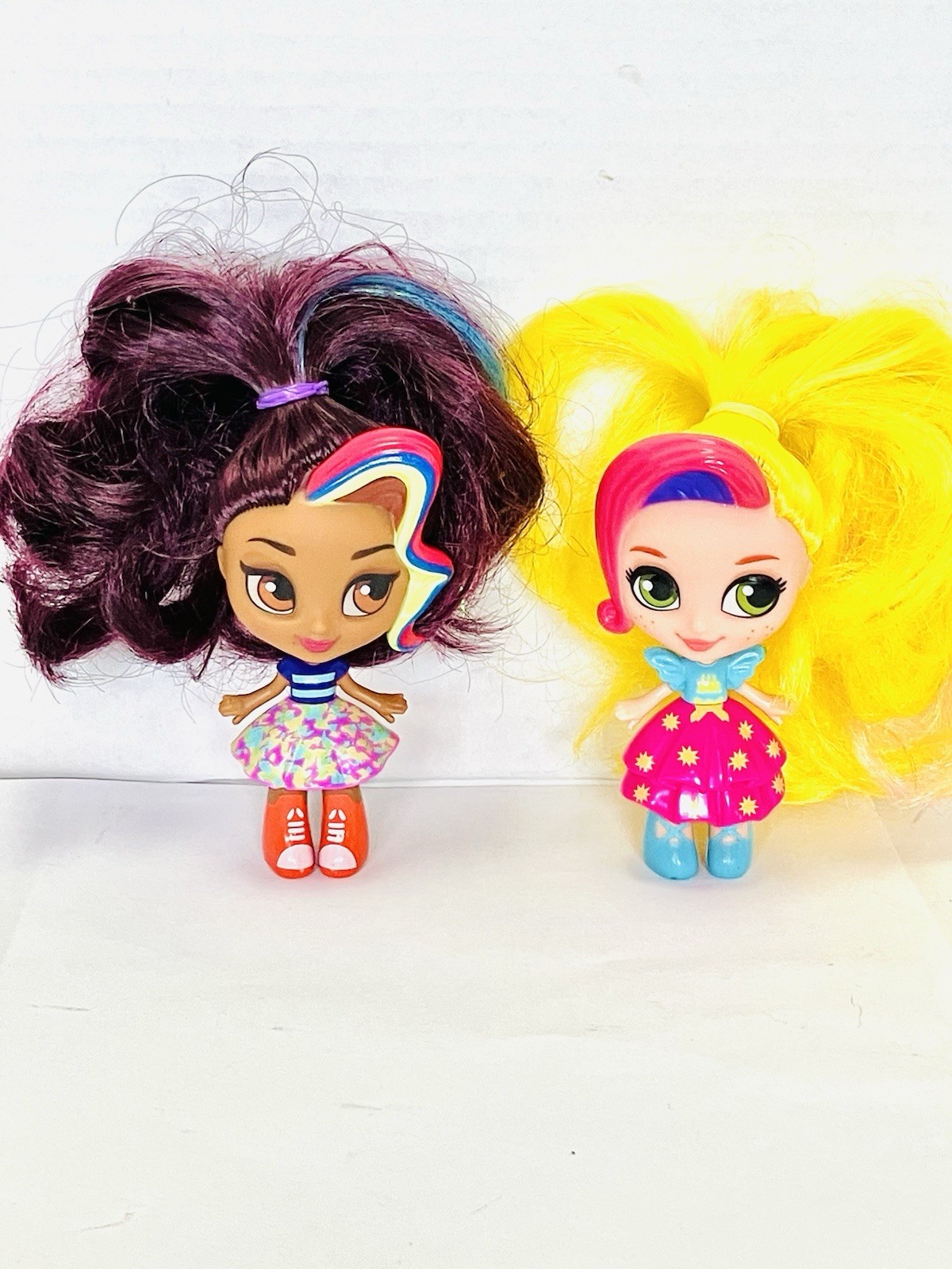 Nickelodeon Fisher Price Sunny Day Blair & Sunny 3.5in Fashion Dolls Incomplete