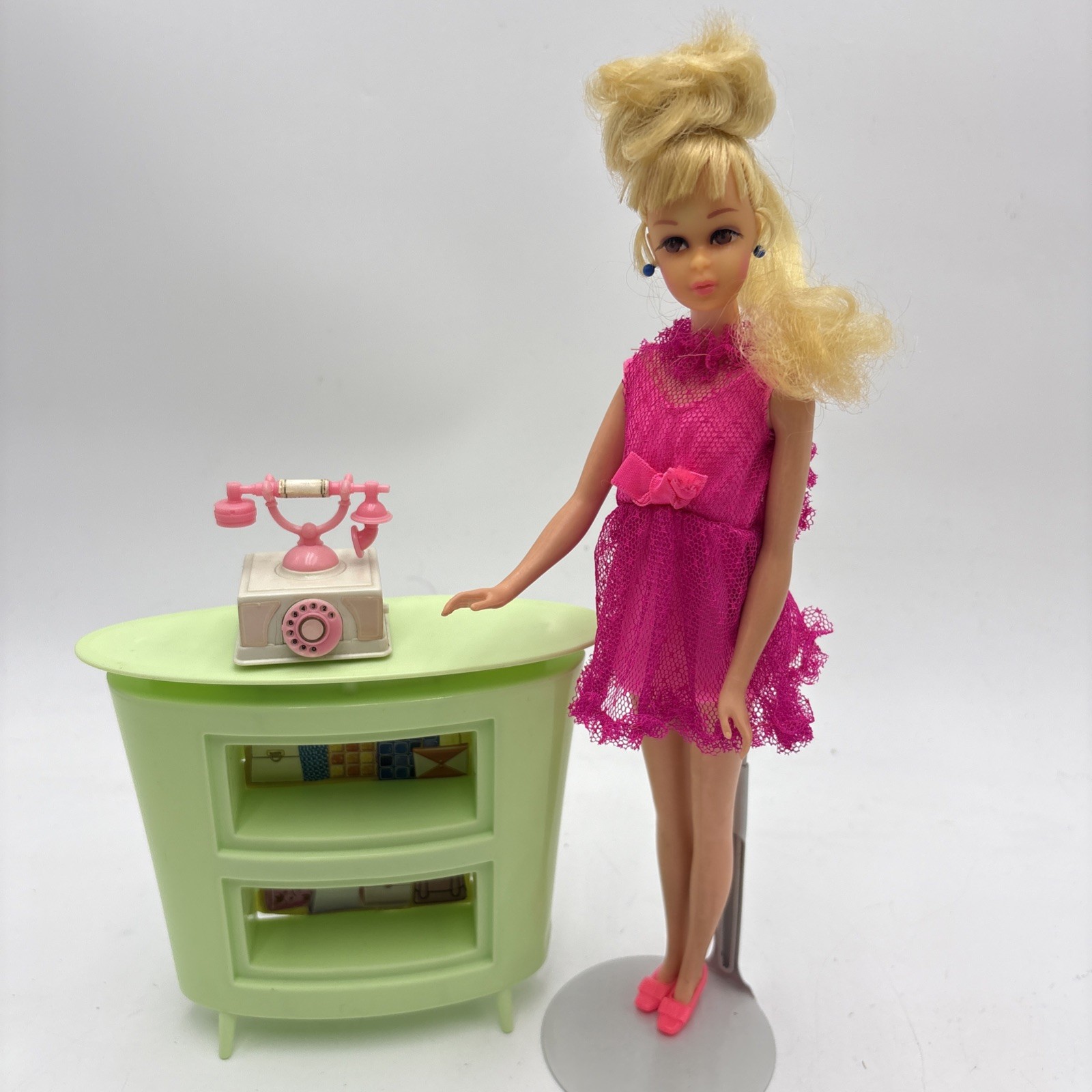 Barbie Francie #1074 “Grow Pretty Hair” 1971 Blonde, Tagged Outfit