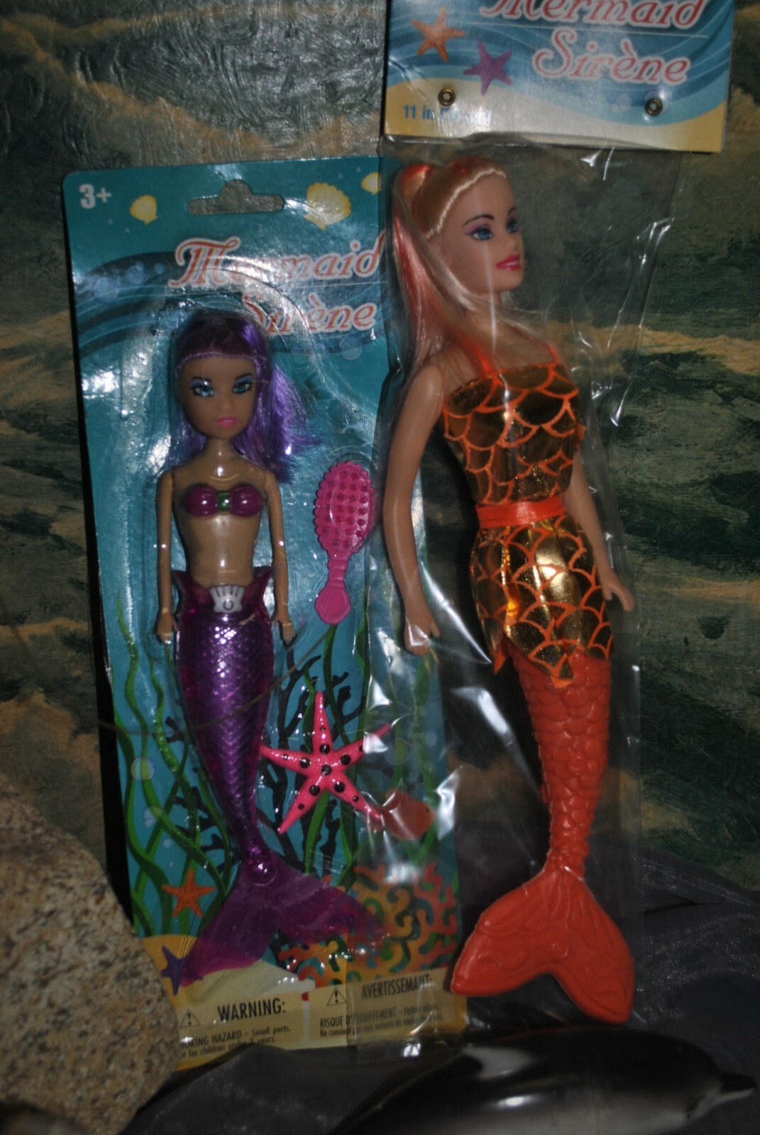 BRAND NEW  BARBIE Several Colorful  MERMAIDS LOT 