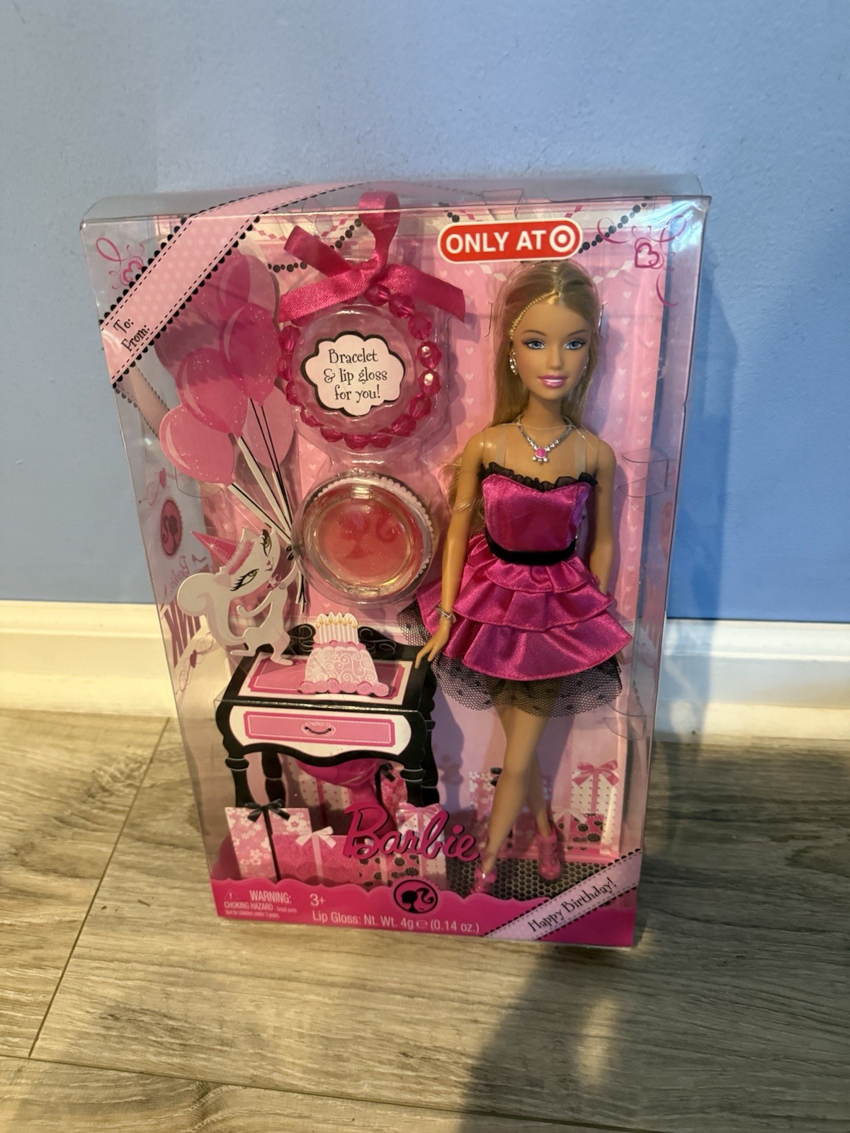 2008 Mattel Pink Collection “Happy Birthday! Barbie” #P4747 *NRFB*