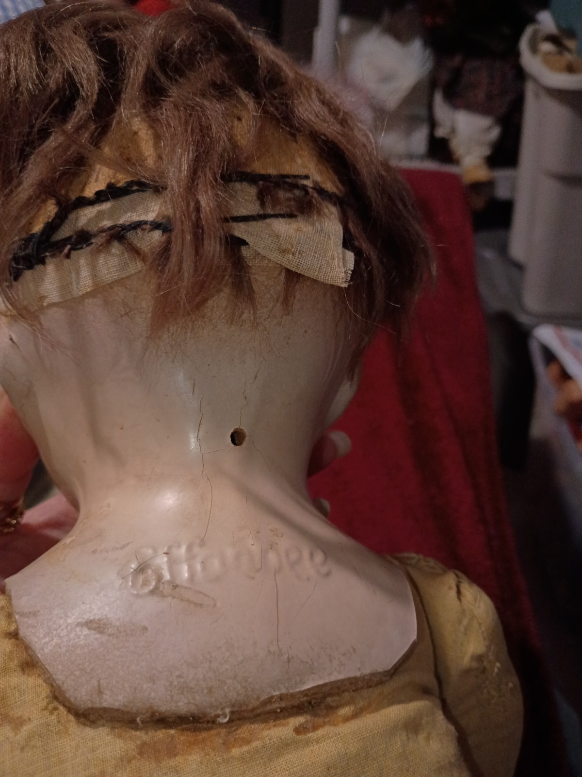 21 In Sawdust And Composition Effanbee Doll