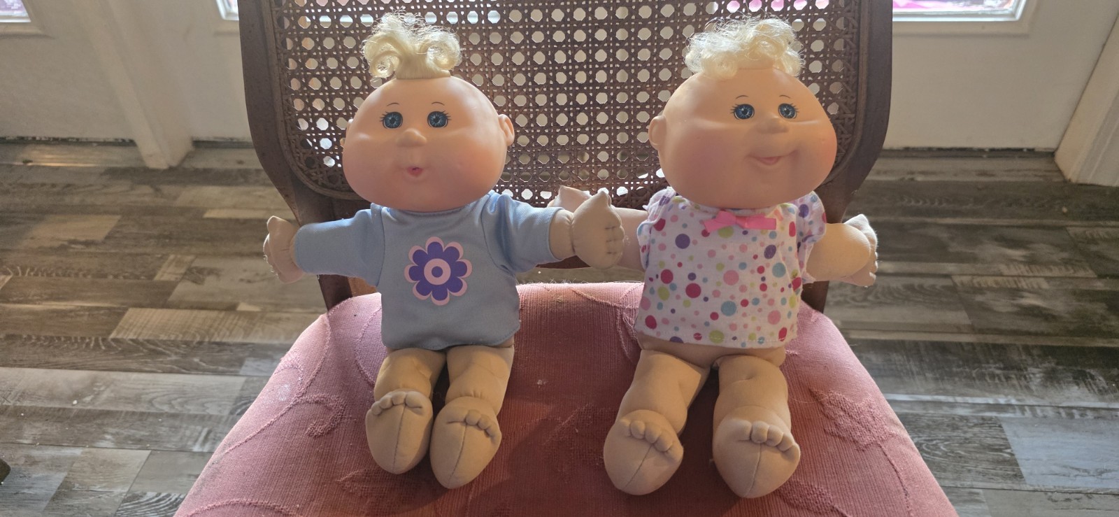 Cabbage Patch Kids Baby Doll 2004 & 2009 Soft Body Vinyl Xavier Roberts Signed