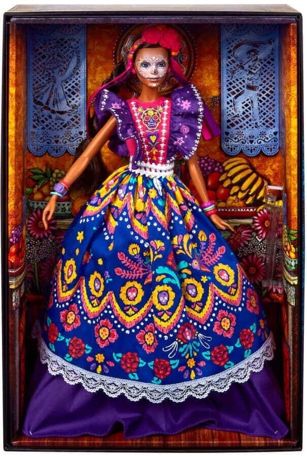 Barbie Dia De Muertos 2022 Day of The Dead Doll Barbie HBY09 New