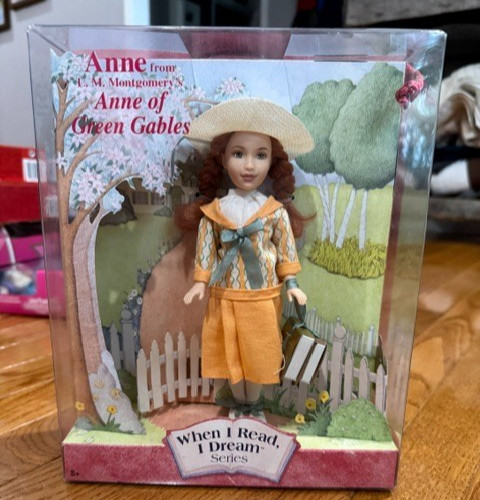 Mattel Timeless Treasures Anne Of Green Gables Doll When I Read I Dream Series