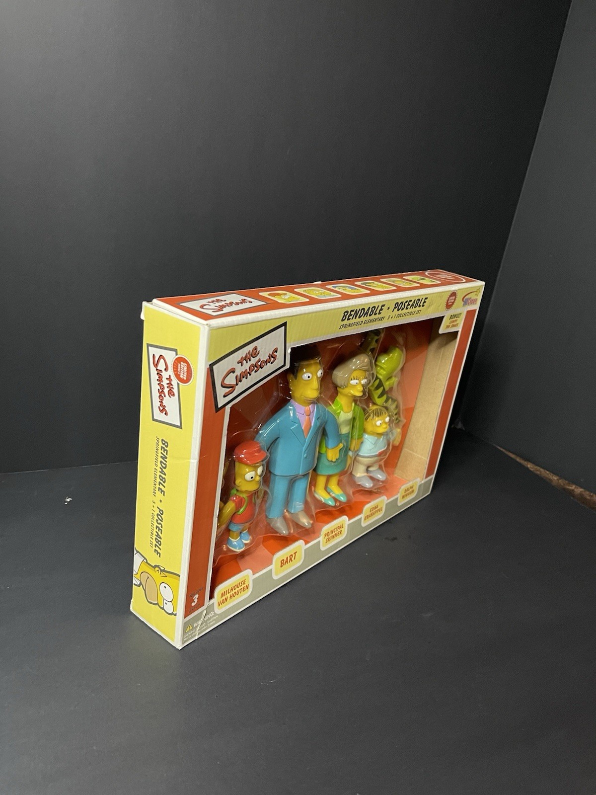 The Simpsons Springfield Elementary Bendable Poseable Set NJ Croce 2004