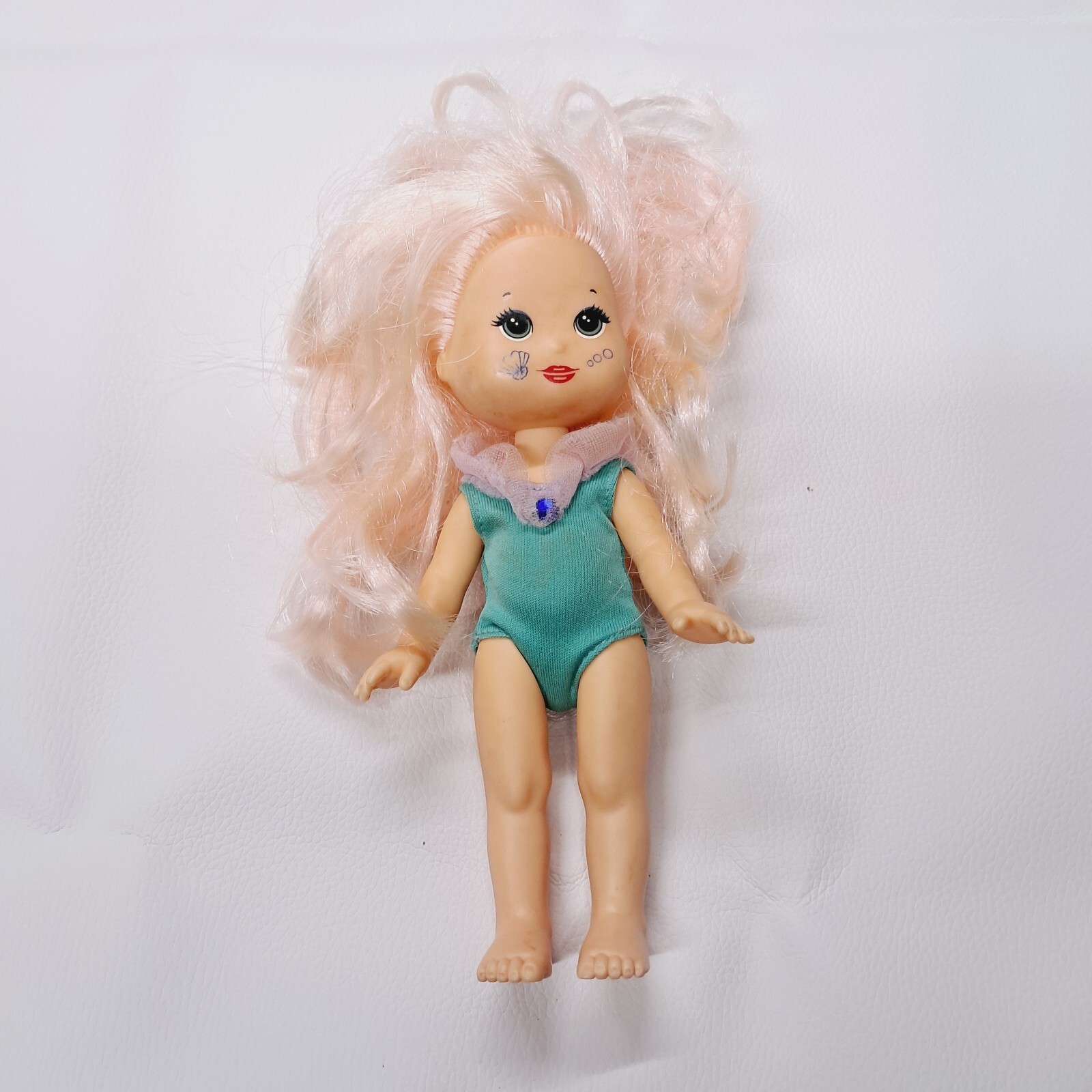 Vintage 1989 Hasbro Make Me Up Darlings Mary Mermaid Doll 80s Toy Color Changing