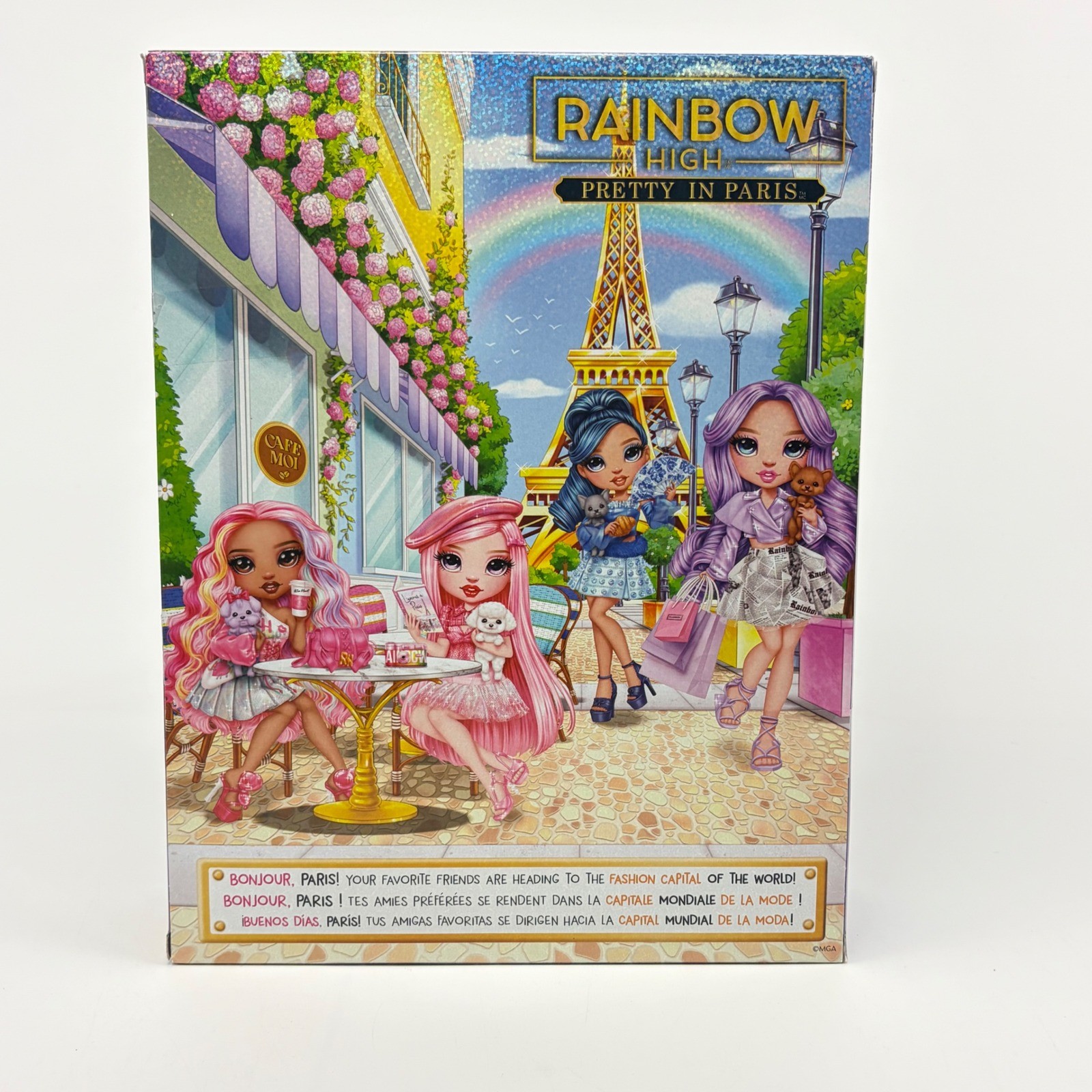 Rainbow High Violet Willow Pretty In Paris Fashion Doll New In Stock
