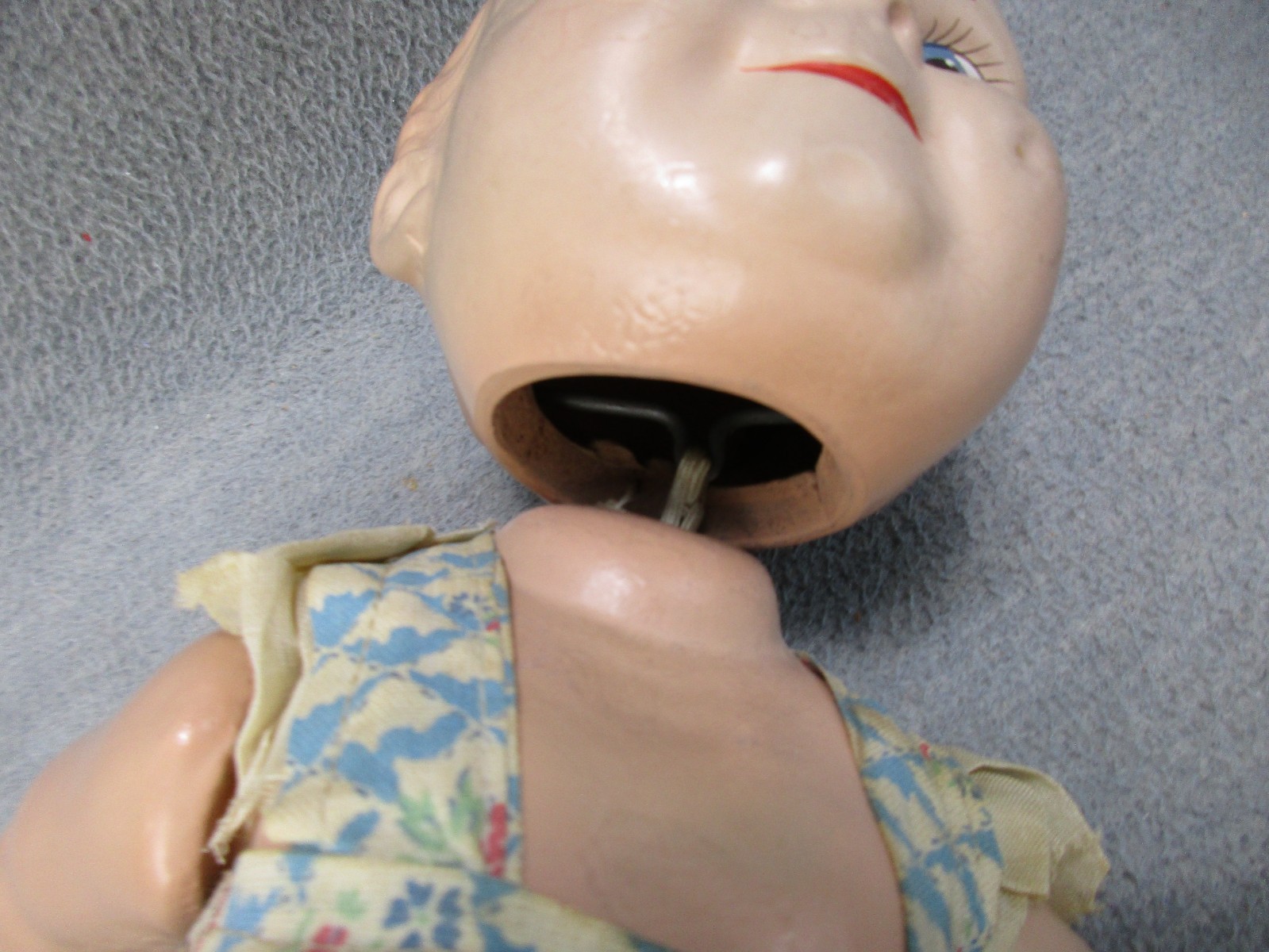Scootles Doll Rosie Oneil Composition 1920-40s Antique in Orig Outfit RESTRING