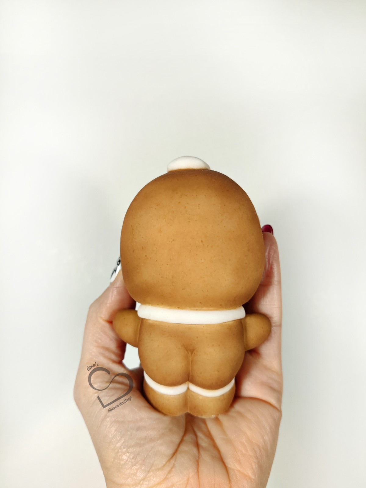 Silicone gingerbread Baby Ginger – Soft and Squishy