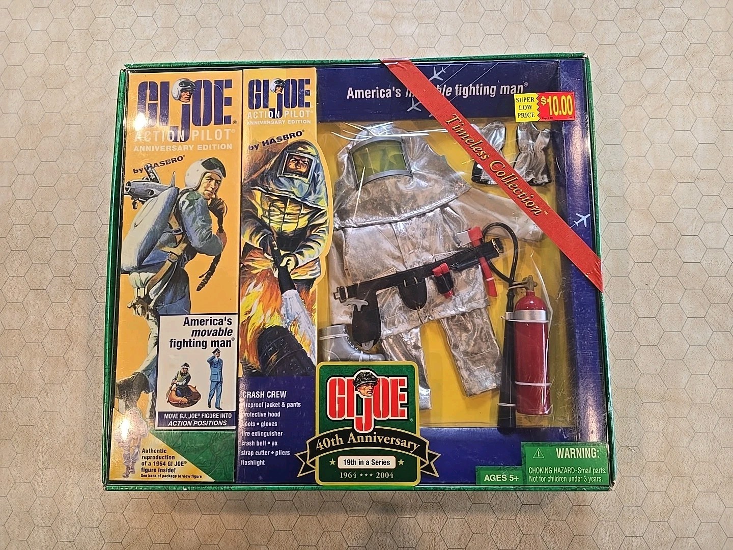 GI Joe 40th Anniversary 19th In A Series “Crash Crew” and Action Pilot 2003