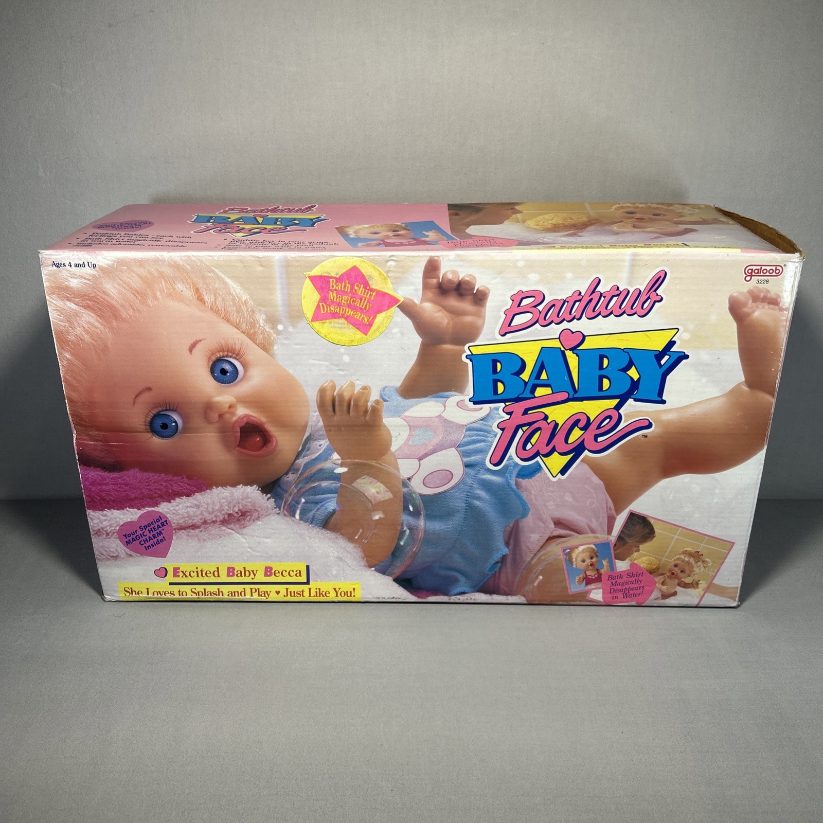 Galoob Bathtub Baby Face “Excited Baby Becca”