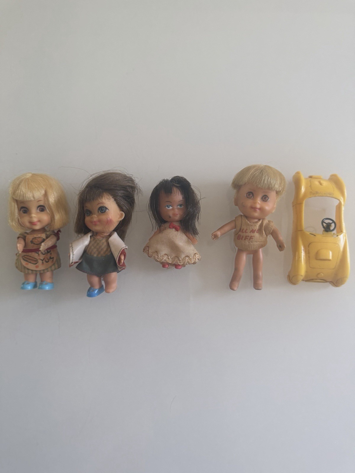Lot of Vintage 1960s Liddle Kiddles Dolls