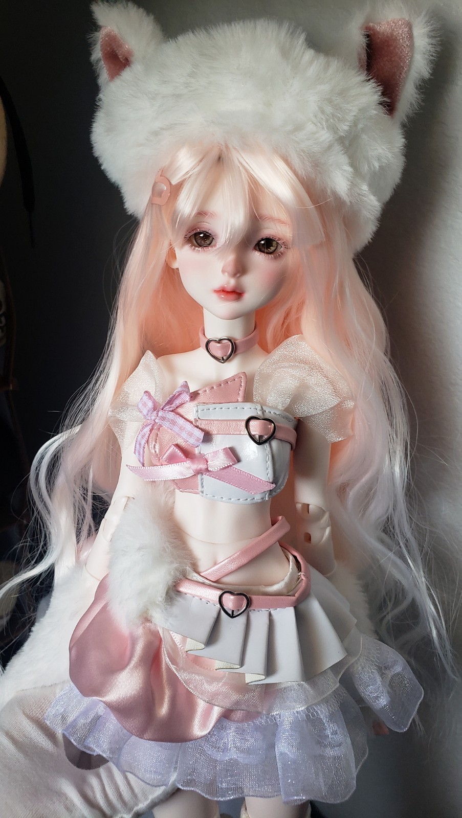1/4 BJD Fullset Doll With Custom Faceup And Outfit