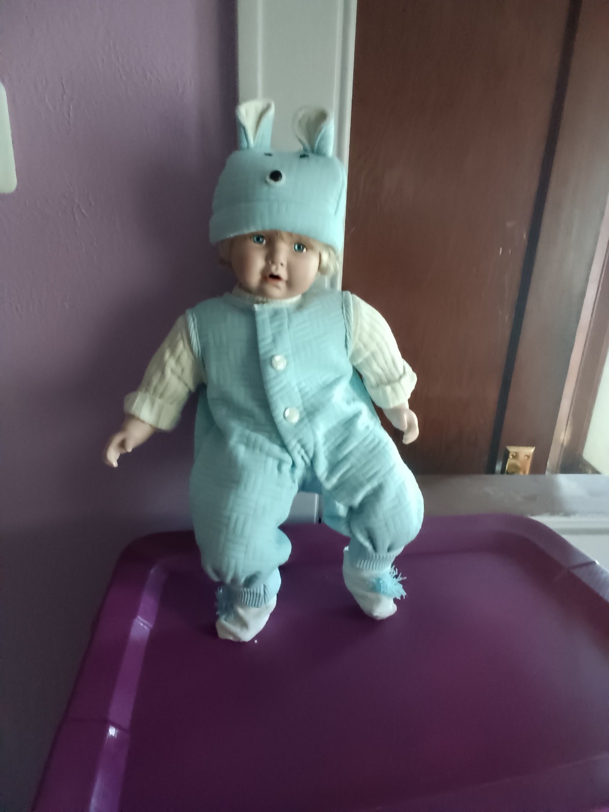 Cathay Collection Limited Edition Porcelain Doll Number /5000 baby boy