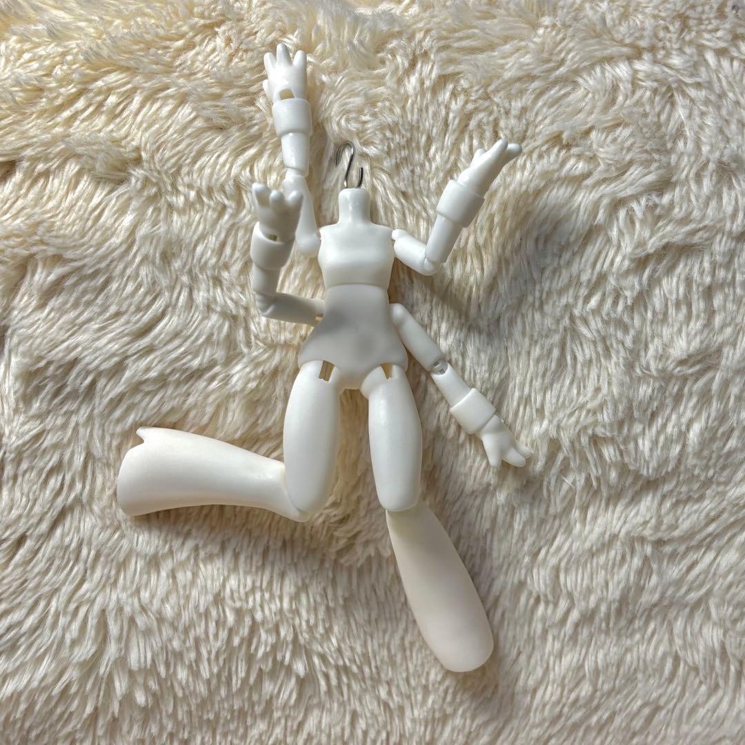Multi-armed doll body 4-armed ball-jointed doll non-human 1/12 custom white