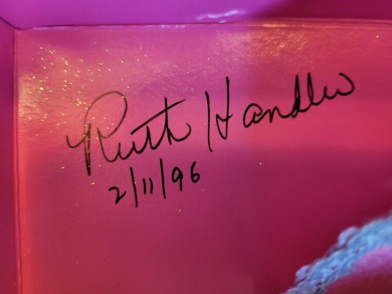 Spring Bouquet Barbie signed by Ruth Handler 1996