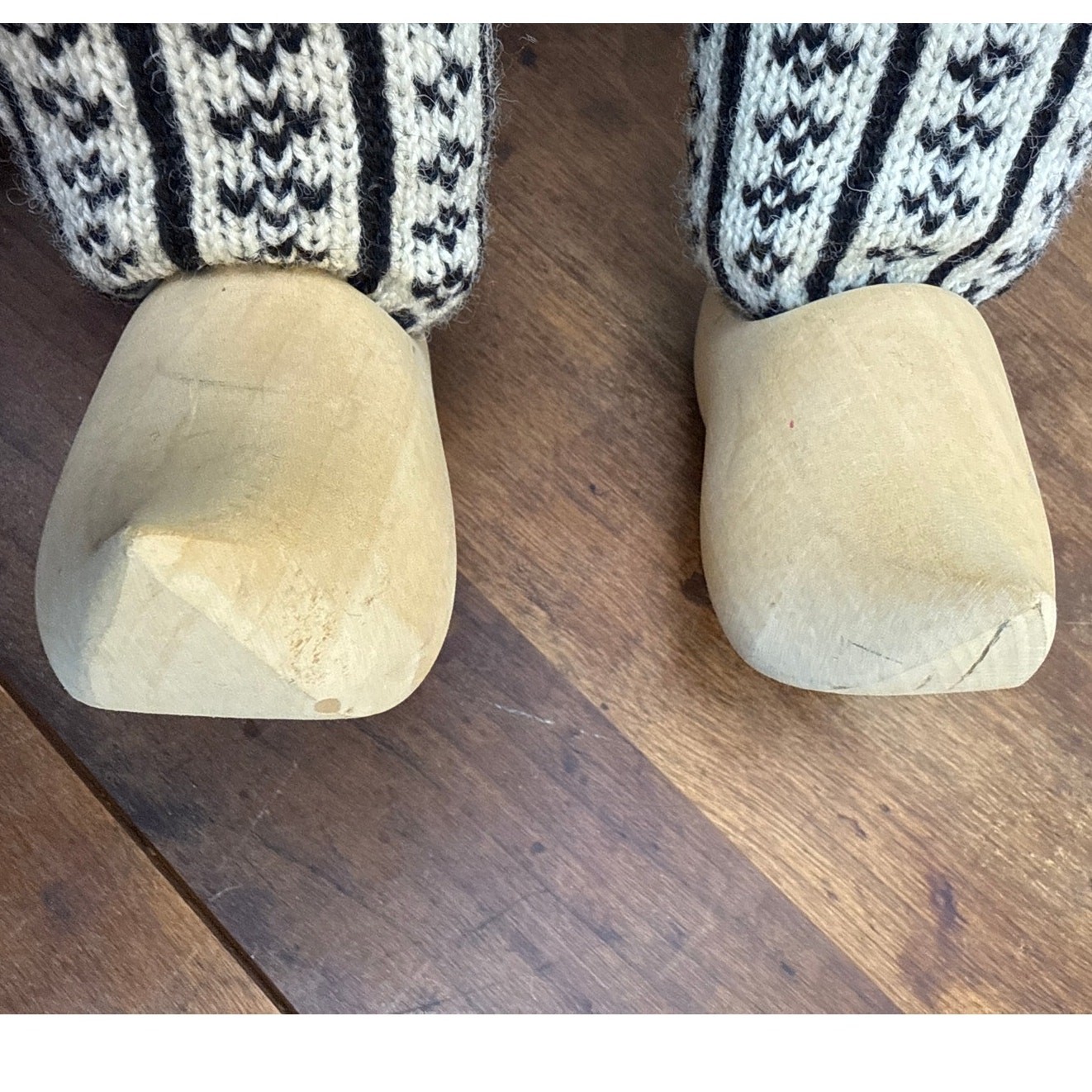 The Norwegian Nisse Folklore Dolls Figures Handmade Cotton, Wool & Woodwork