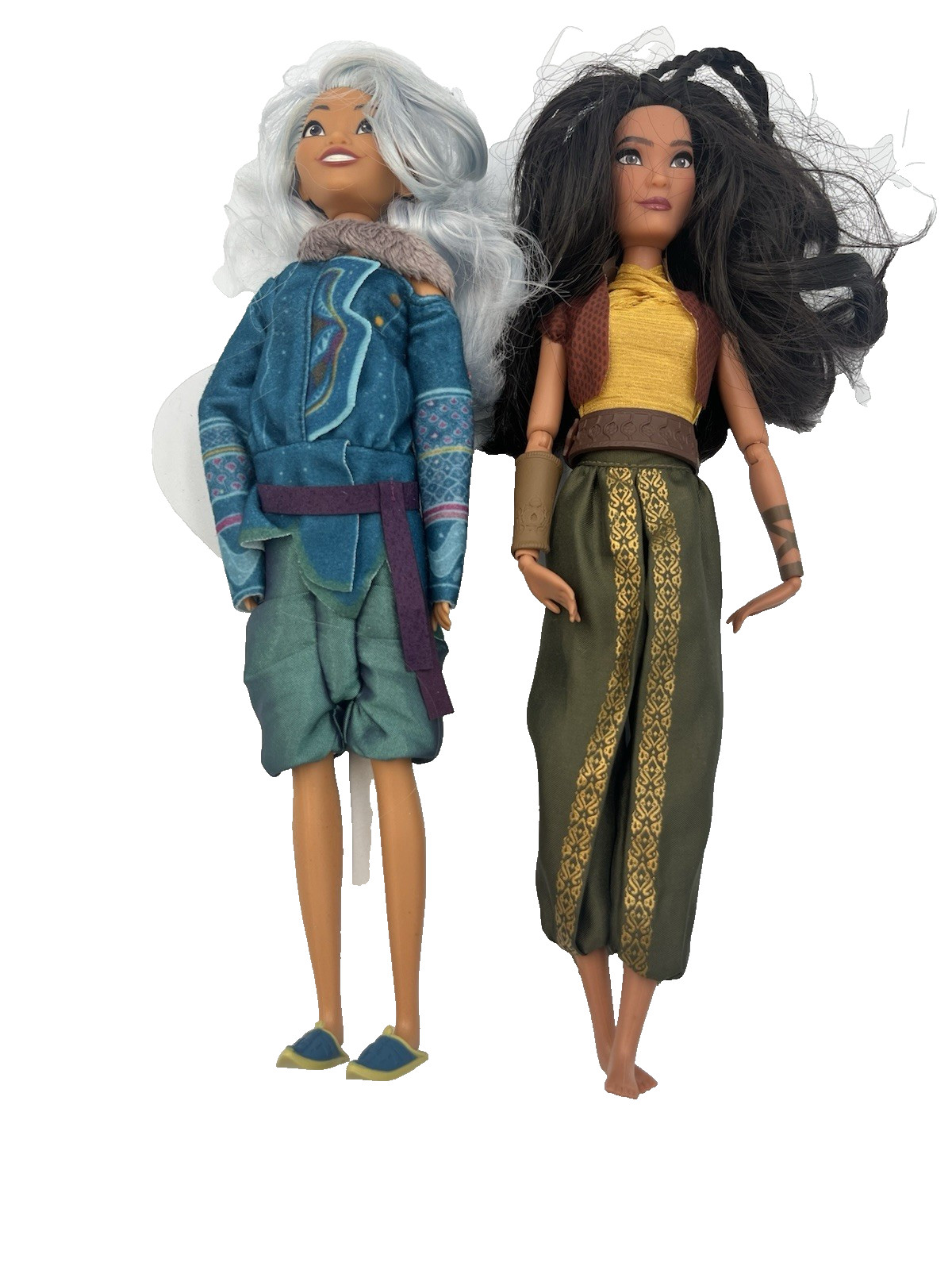 Raya & the Last Dragon 2 dolls Human Sisu Classic Dolls Disney Store