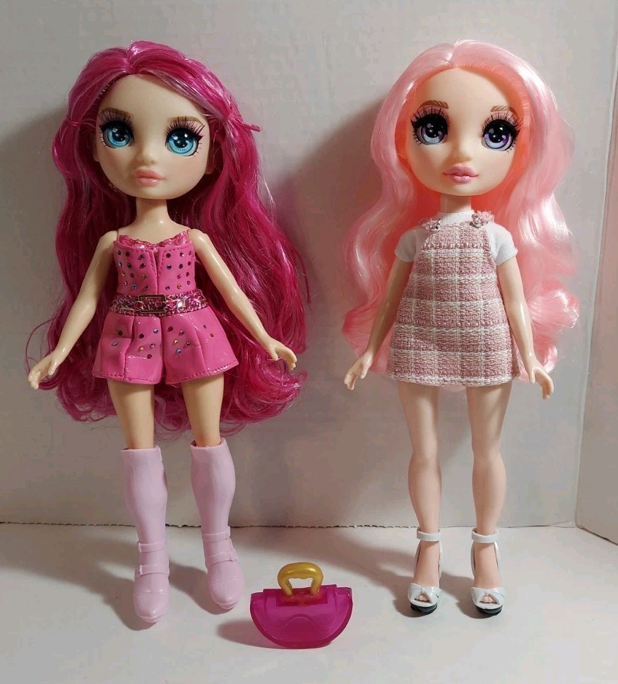 Rainbow High Doll Lot My Fashion Style Stella Monroe & Bella Parker Budget