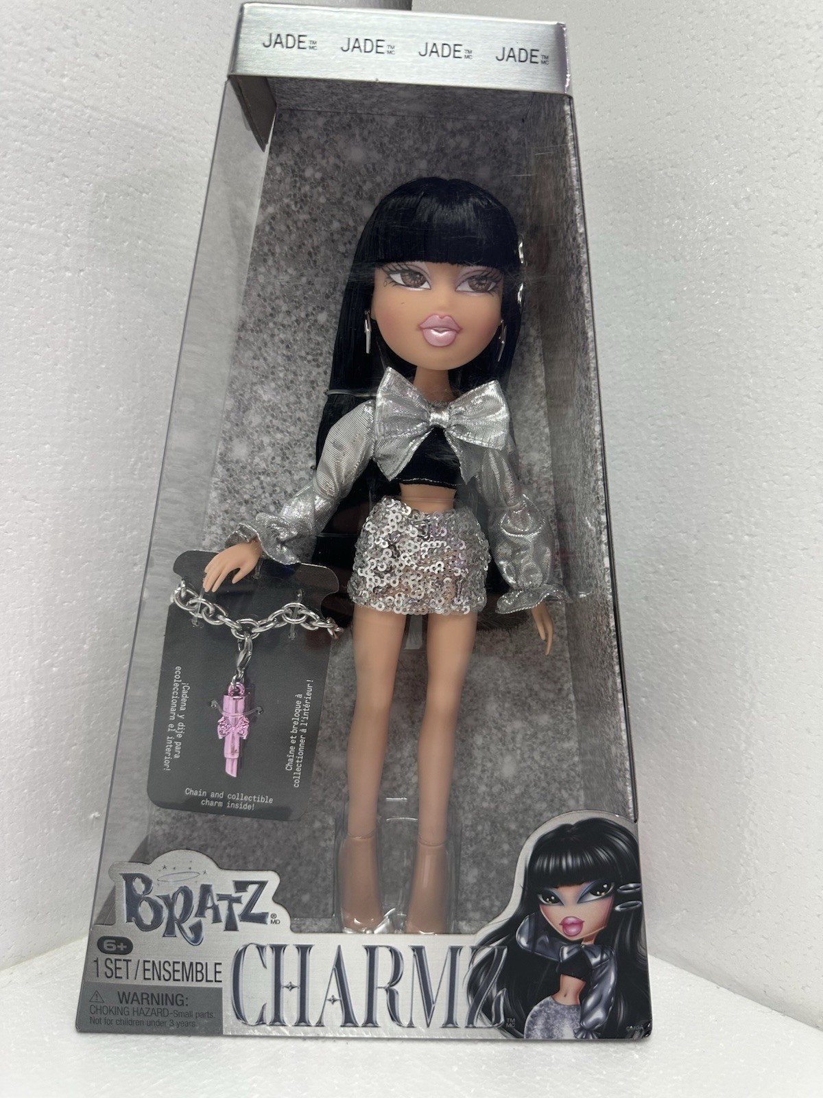 Bratz Charmz Jade 10” Fashion Doll 2026 7pc MGA 035051599357 New In Box Sealed