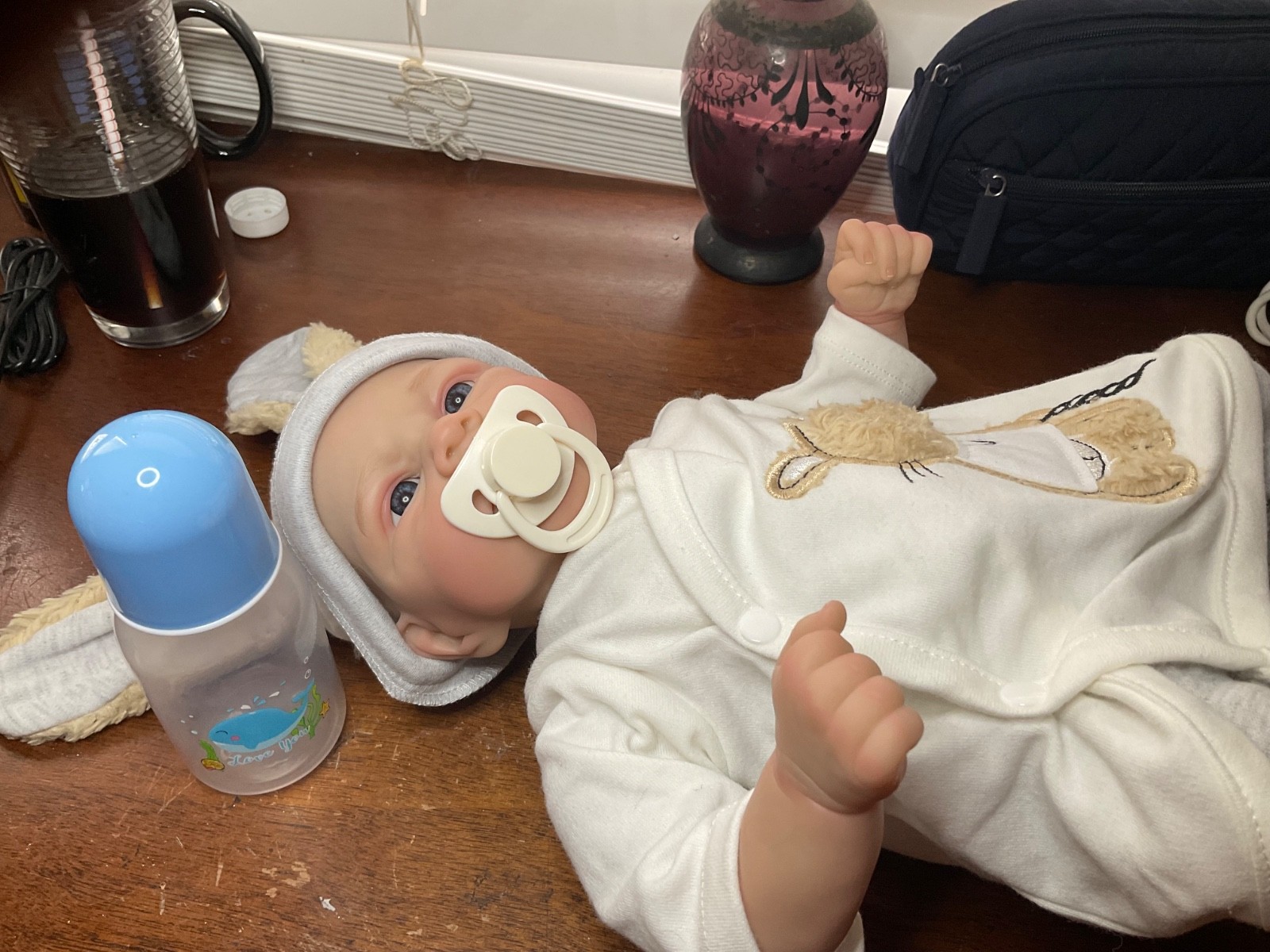 17inch reborn baby very life like.