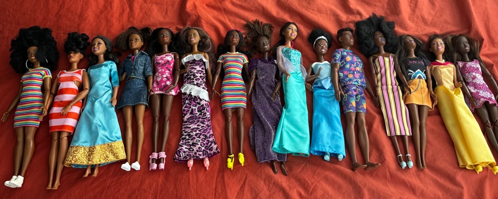 Collection of African American Dolls