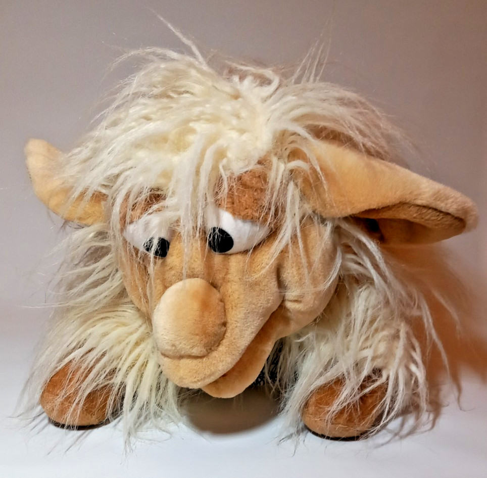 Lucy the Storytelling Sheep LARGE Wooly Plush Living Puppets Hand Puppet Toy