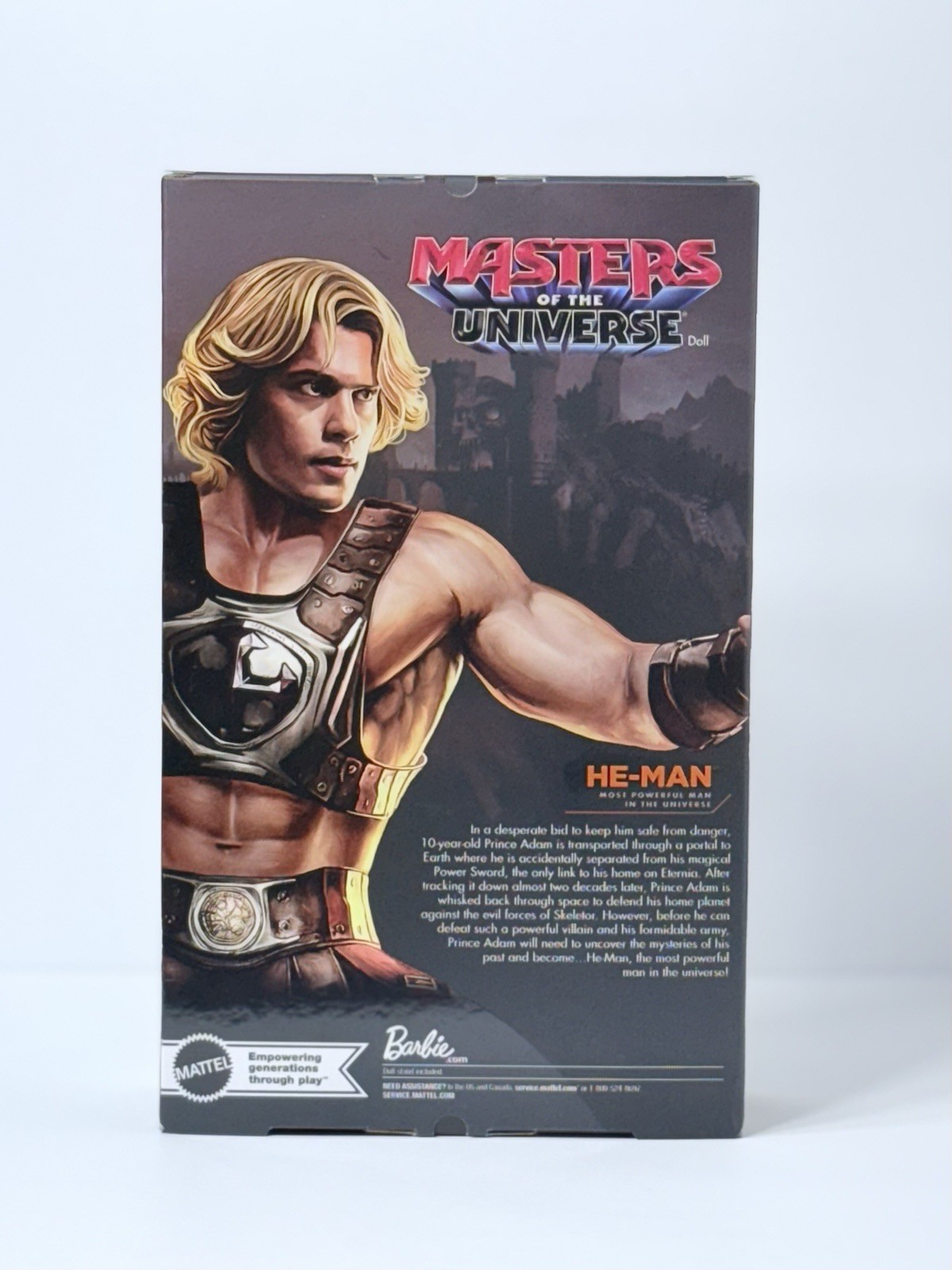 Masters Universe He-Man Barbie Signature MOTU Mattel Collector Doll Figure Movie