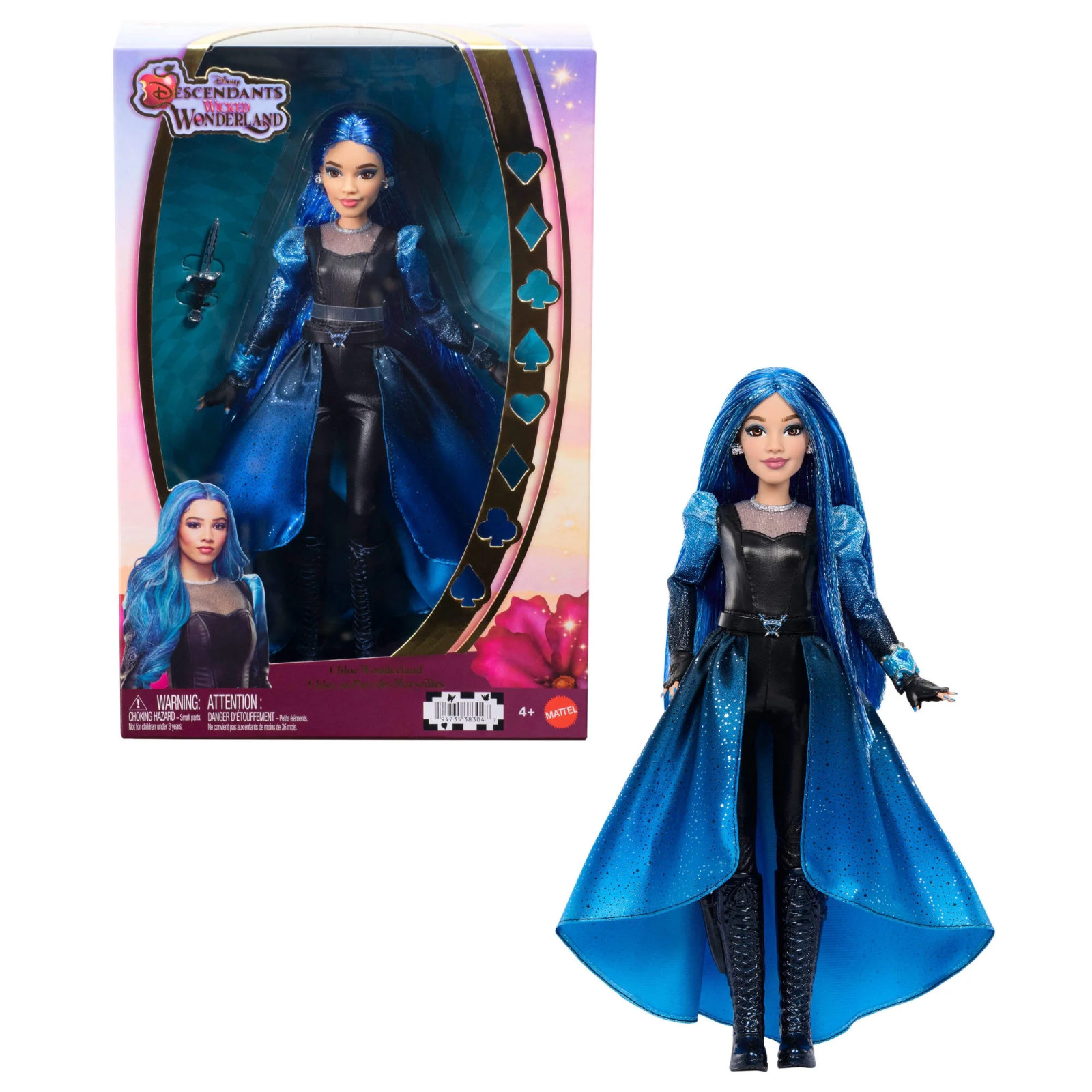 Disney Descendants: Wicked Wonderland Deluxe Fashion Doll & Accessory – Chloe Wo