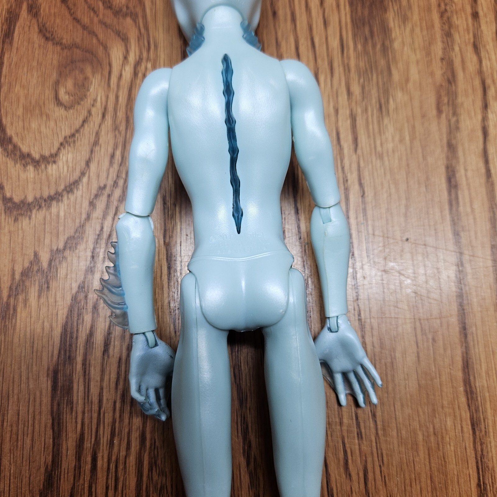 Monster High Doll Gillington “Gil” Webber Shriekwrecked Full Nude Body #3669