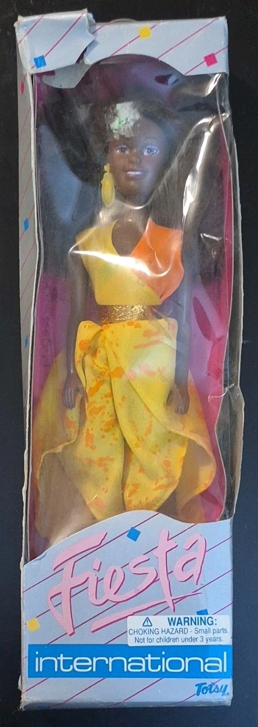Totsy Fiesta International African American Fashion Doll 11.5in