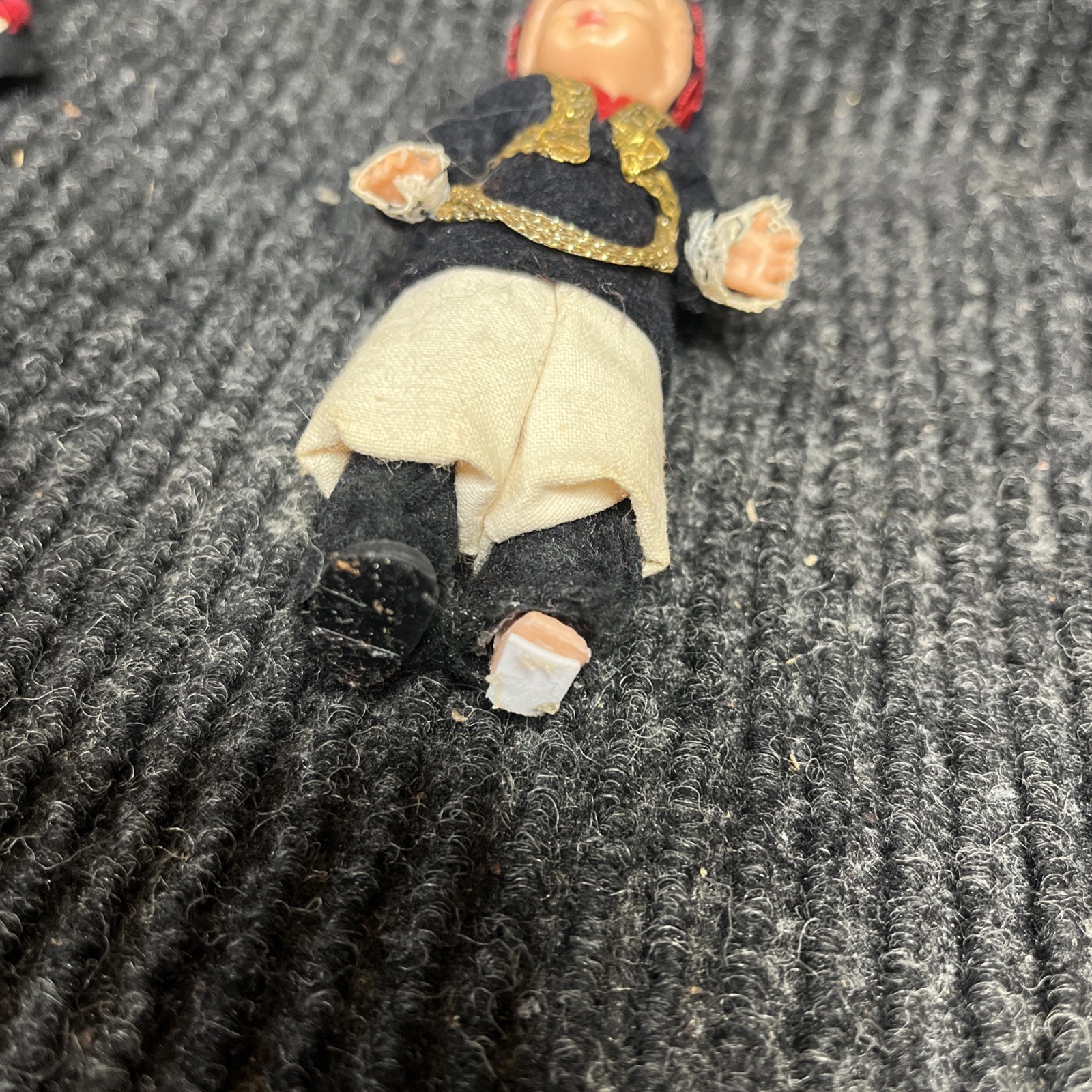 ?Vintage 6” Hallingdal Folk Dolls European Set Of 4 Dolls Used