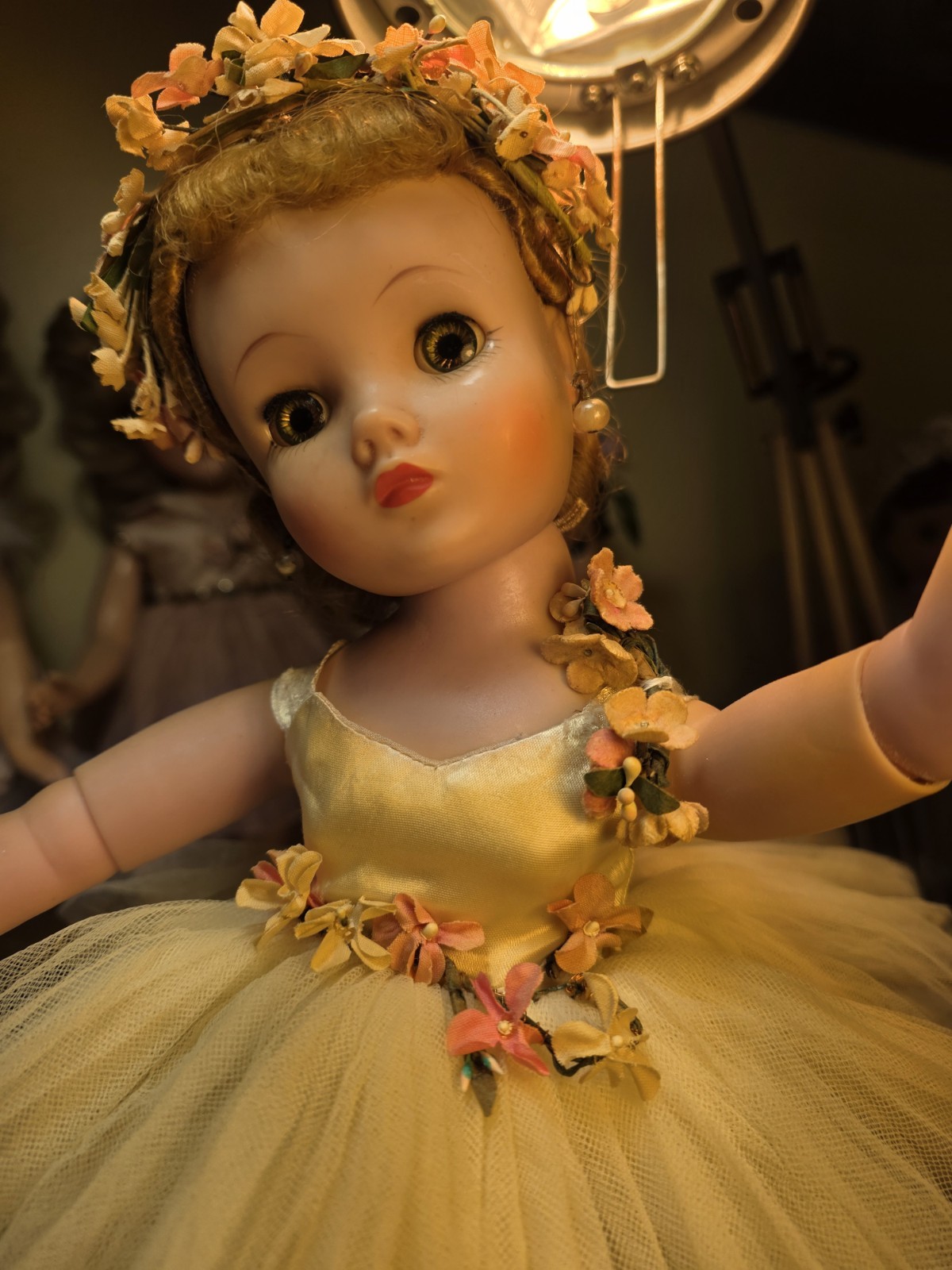 16″ Madame Alexander Jointed Elise Ballerina Doll All Original