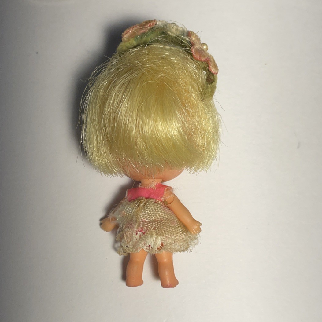 Vintage Mattel Liddle Kiddle Doll + Liddle Kiddles Booklet