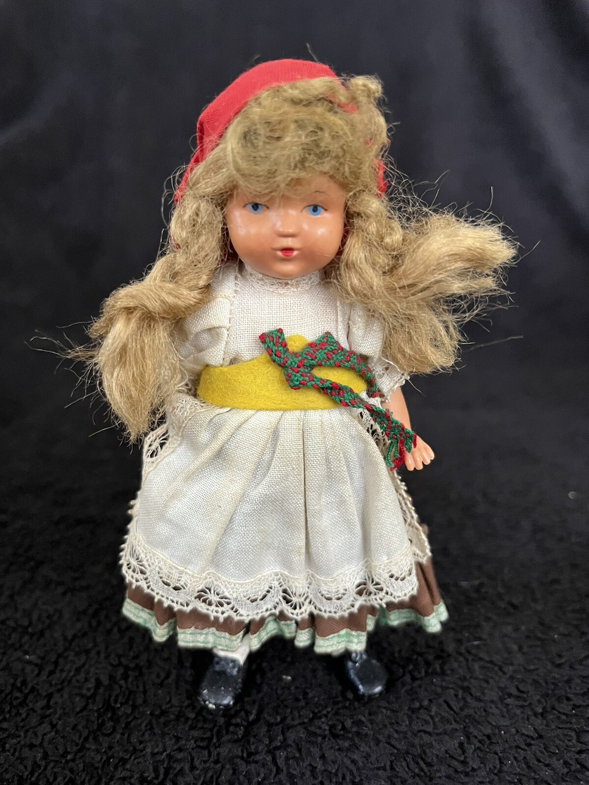 Vintage European Doll 5.5 Inches