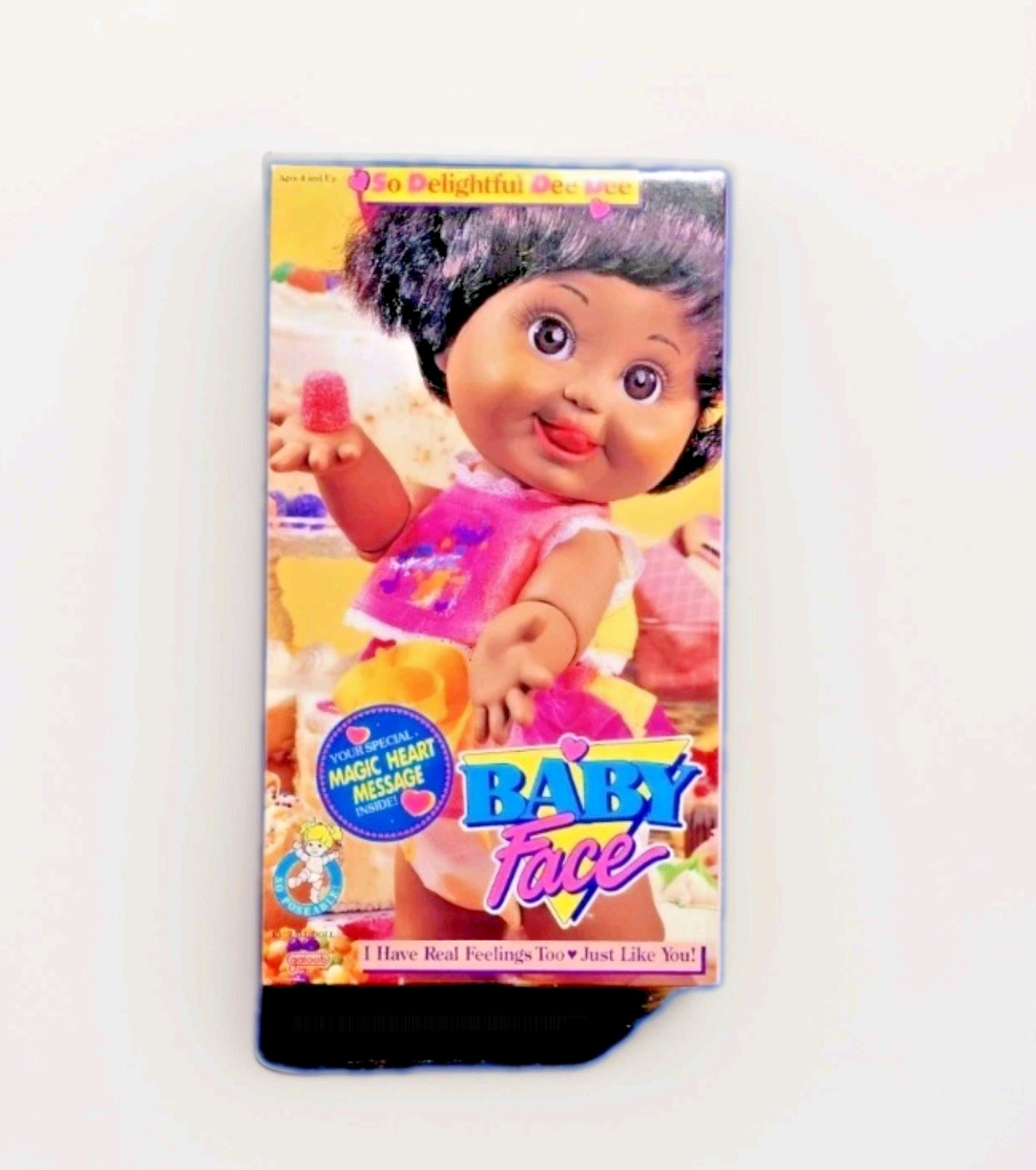 #8 BLACK SO DELIGHTFUL DEE DEE ? BABY FACE DOLL Galoob African American AA LGTI