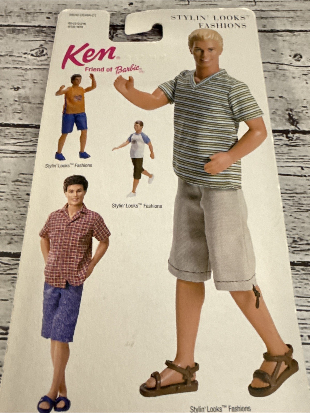 Barbie Ken Stylin Looks Fashions 2001 68040